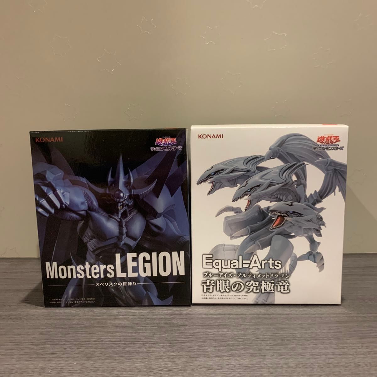 遊戯王 フィギュア オベリスクの巨神兵・青眼の究極竜(2点セット 遊戯王 フィギュア オベリスクの巨神兵・青眼の究極竜(2点セット
