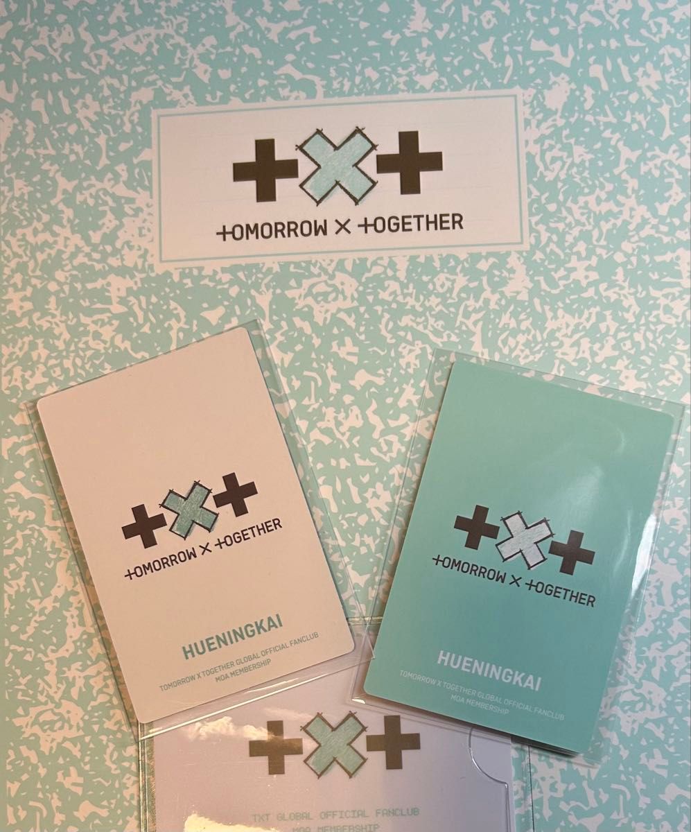 TXT/Tomorrow x Together/メンバーシップキット/6期 トレカ TXT/Tomorrow x Together/メンバーシップキット/6期 トレカ