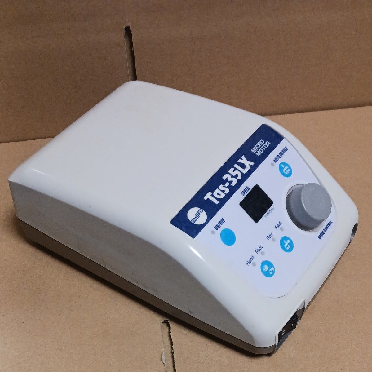 R7 0416 ③ 歯科 器具 機器 技工 TAS-35LX 松風 SHOFU エンジン R7 0416 ③ 歯科 器具 機器 技工 TAS-35LX 松風 SHOFU エンジン