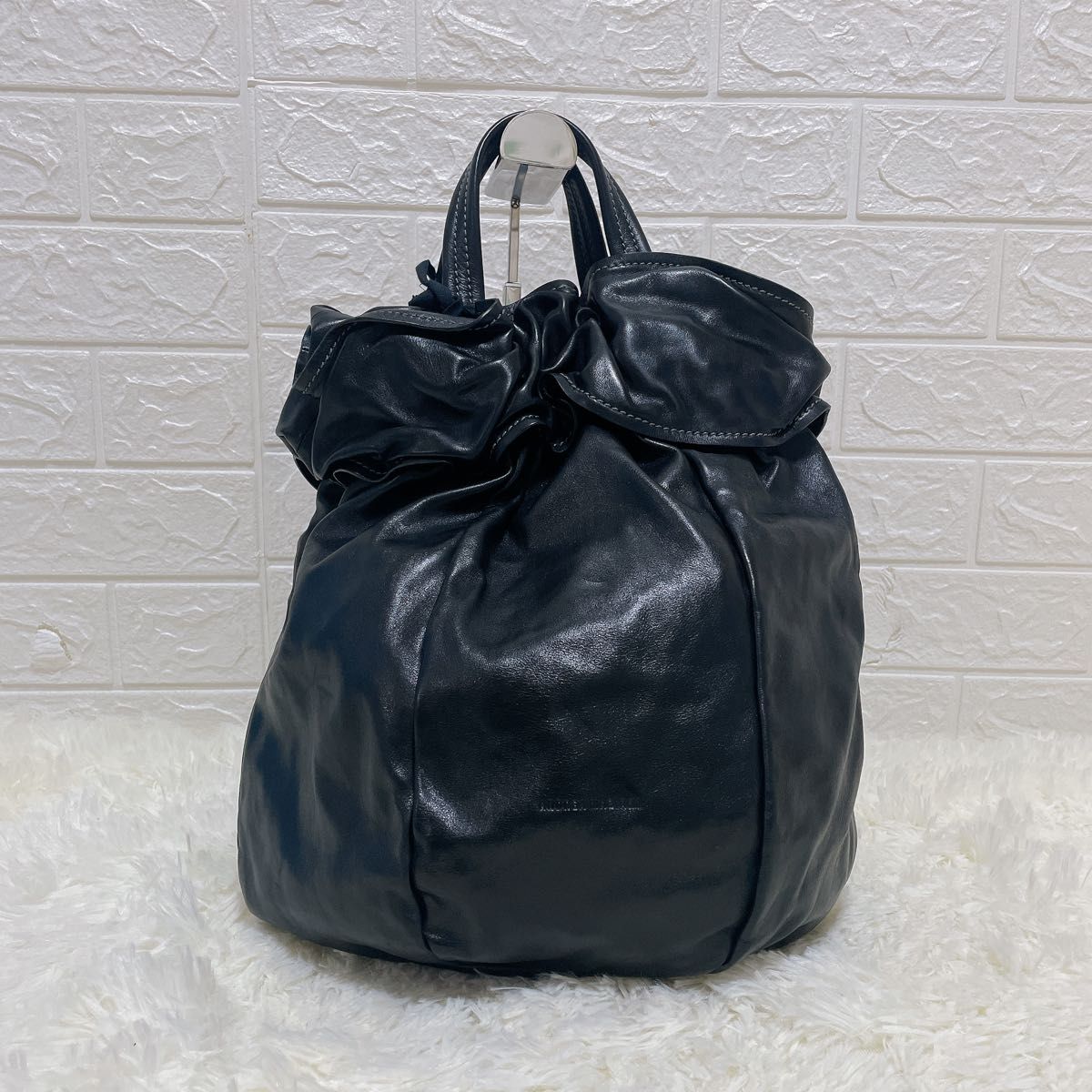 美品】ANDREA MABIANI アンドレアマビアーニ レザー トート 美品】ANDREA MABIANI アンドレアマビアーニ レザー トート