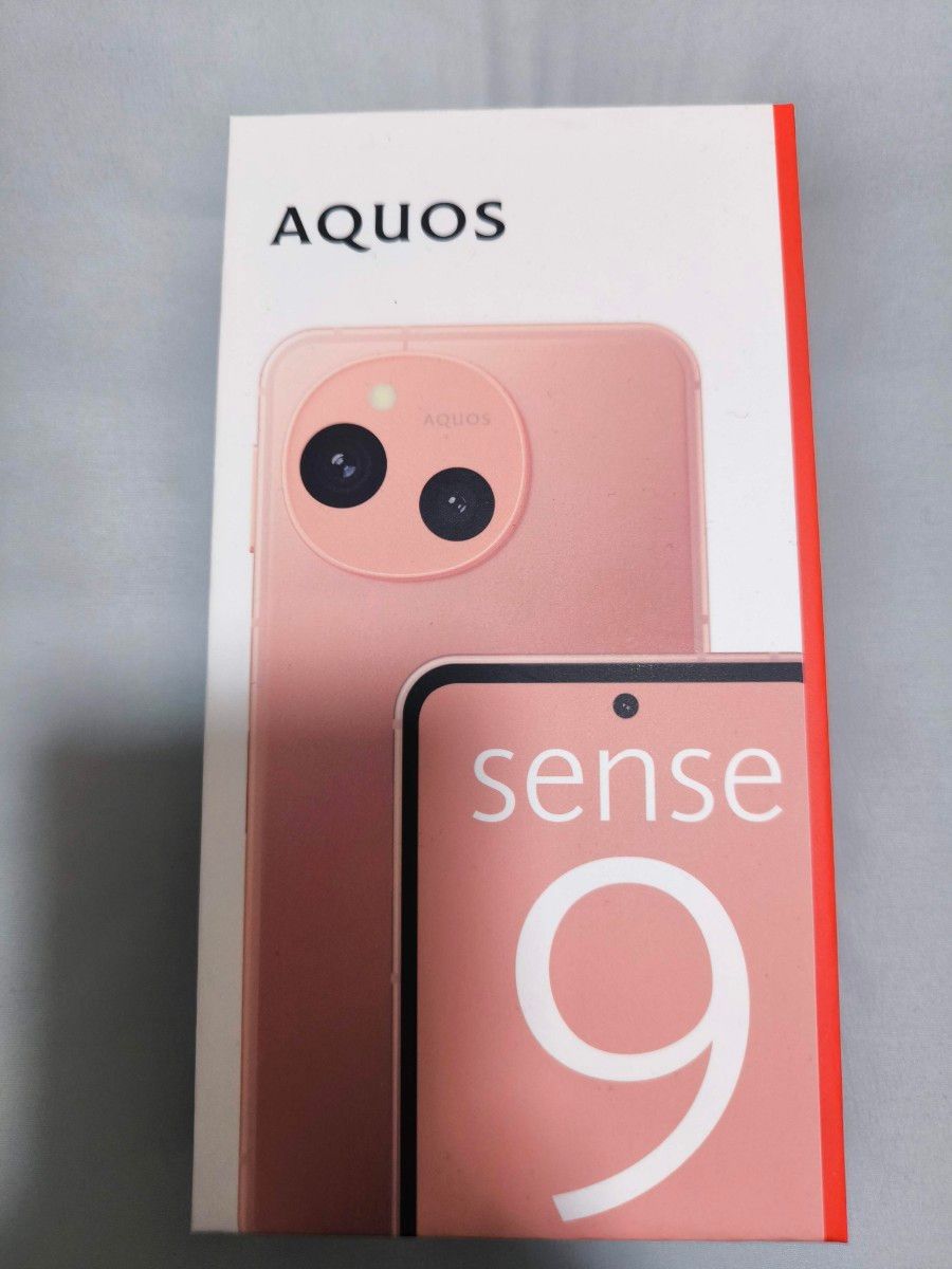 SHARP AQUOS sense9 8GB/256GBモデル コーラル SIMフリー SH-M29 SHARP AQUOS sense9 8GB/256GBモデル コーラル SIMフリー SH-M29