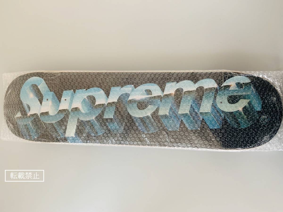 Supreme Chrome Logo Skateboard ステッカー付き