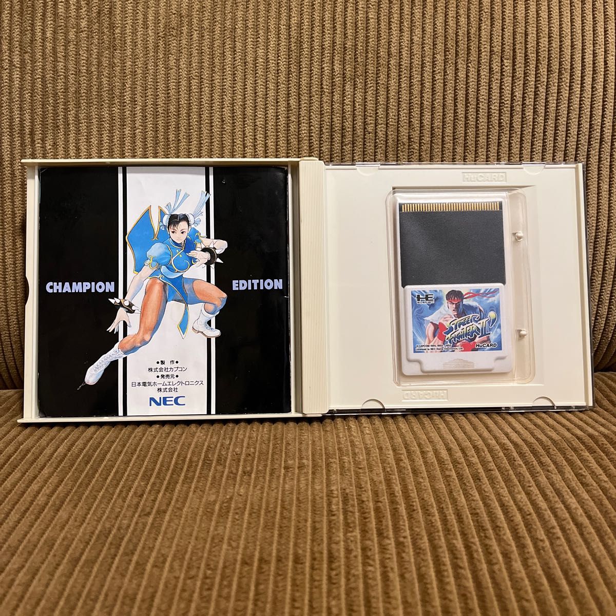 PCエンジン HuCARD ストリートファイターⅡ CHAMPION EDITION PCエンジン HuCARD ストリートファイターⅡ CHAMPION EDITION