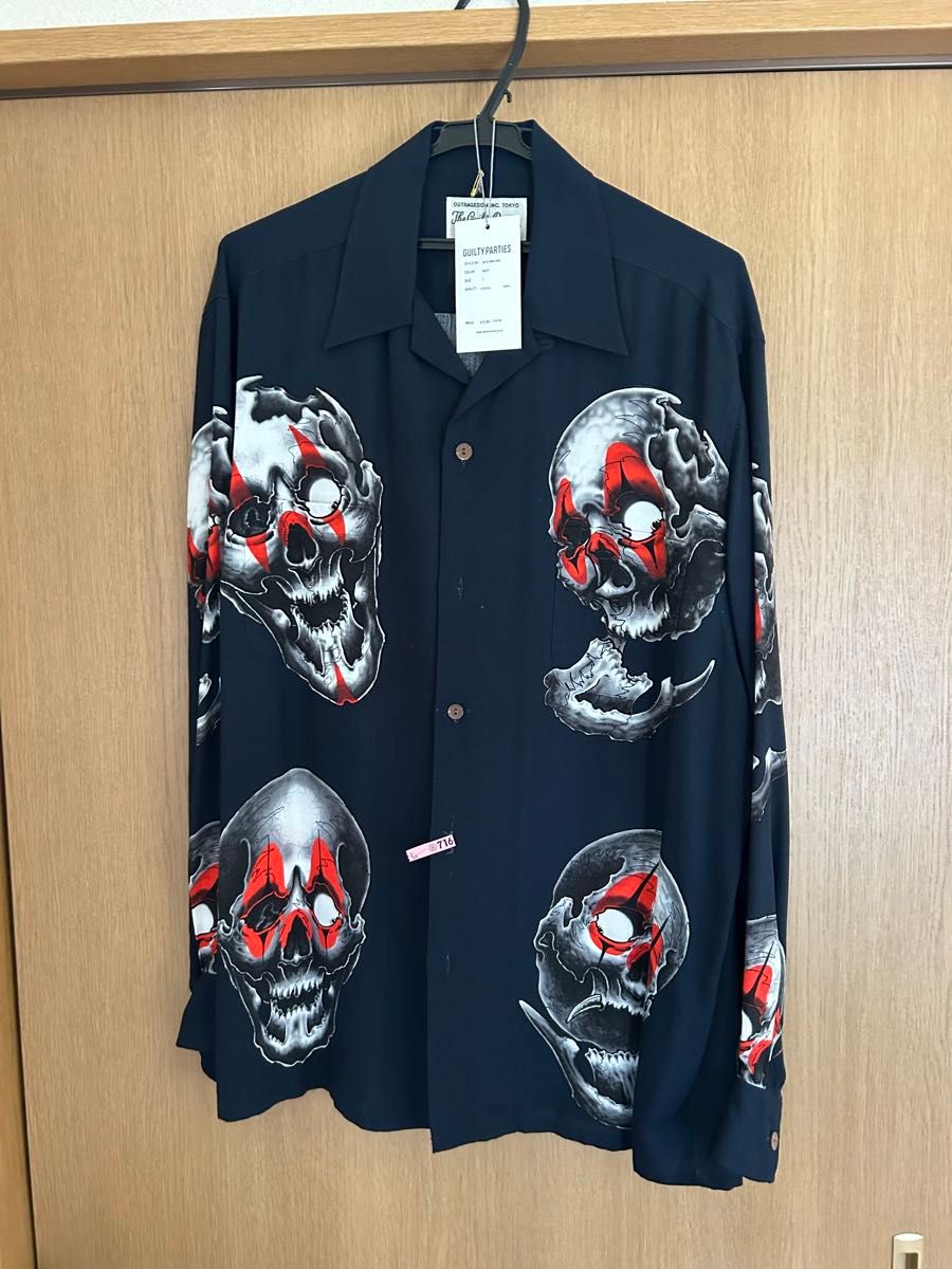 WACKO MARIA ワコマリア 56 TATTOO STUDIO ハワイアンシャツ WACKO MARIA ワコマリア 56 TATTOO STUDIO ハワイアンシャツ
