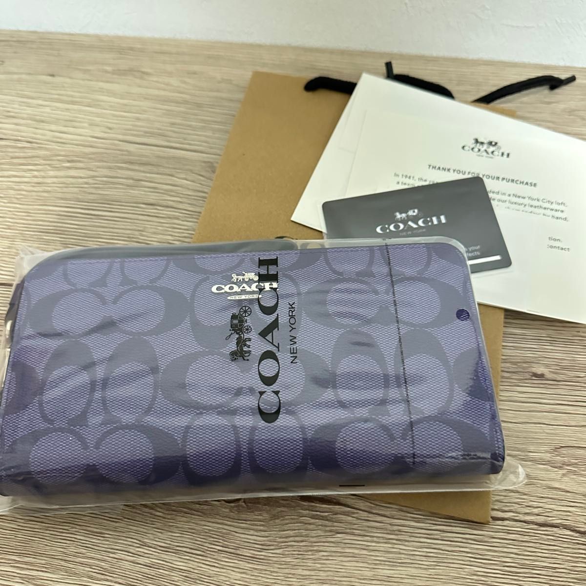 コーチ 長財布 ラウンドファスナー パープル 紫|Yahoo!フリマ コーチ 長財布 ラウンドファスナー パープル 紫|Yahoo!フリマ
