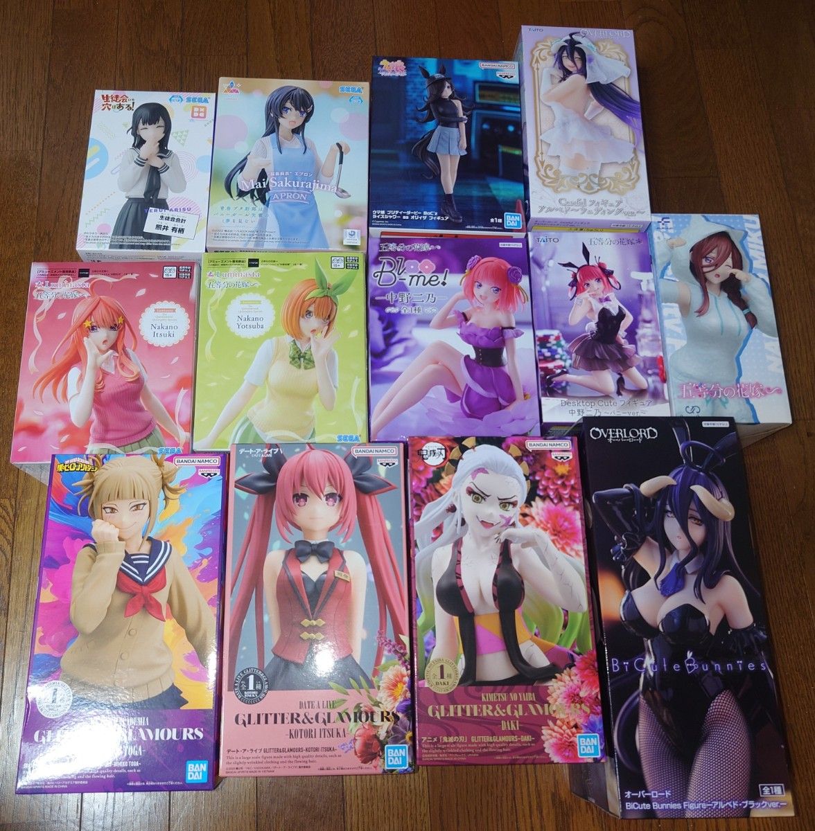 まとめ売り 未開封品プライズフィギュア 美少女系 13個セット まとめ売り 未開封品プライズフィギュア 美少女系 13個セット