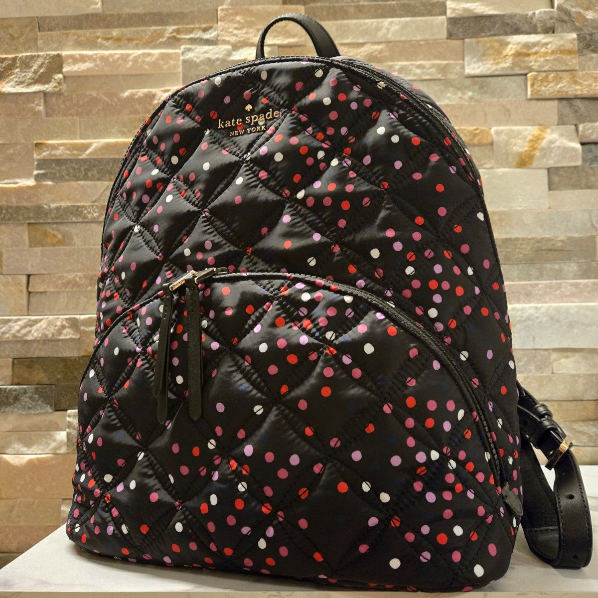 kate spade ケイトスペード ドット 柄 水玉 リュック kate spade ケイトスペード ドット 柄 水玉 リュック