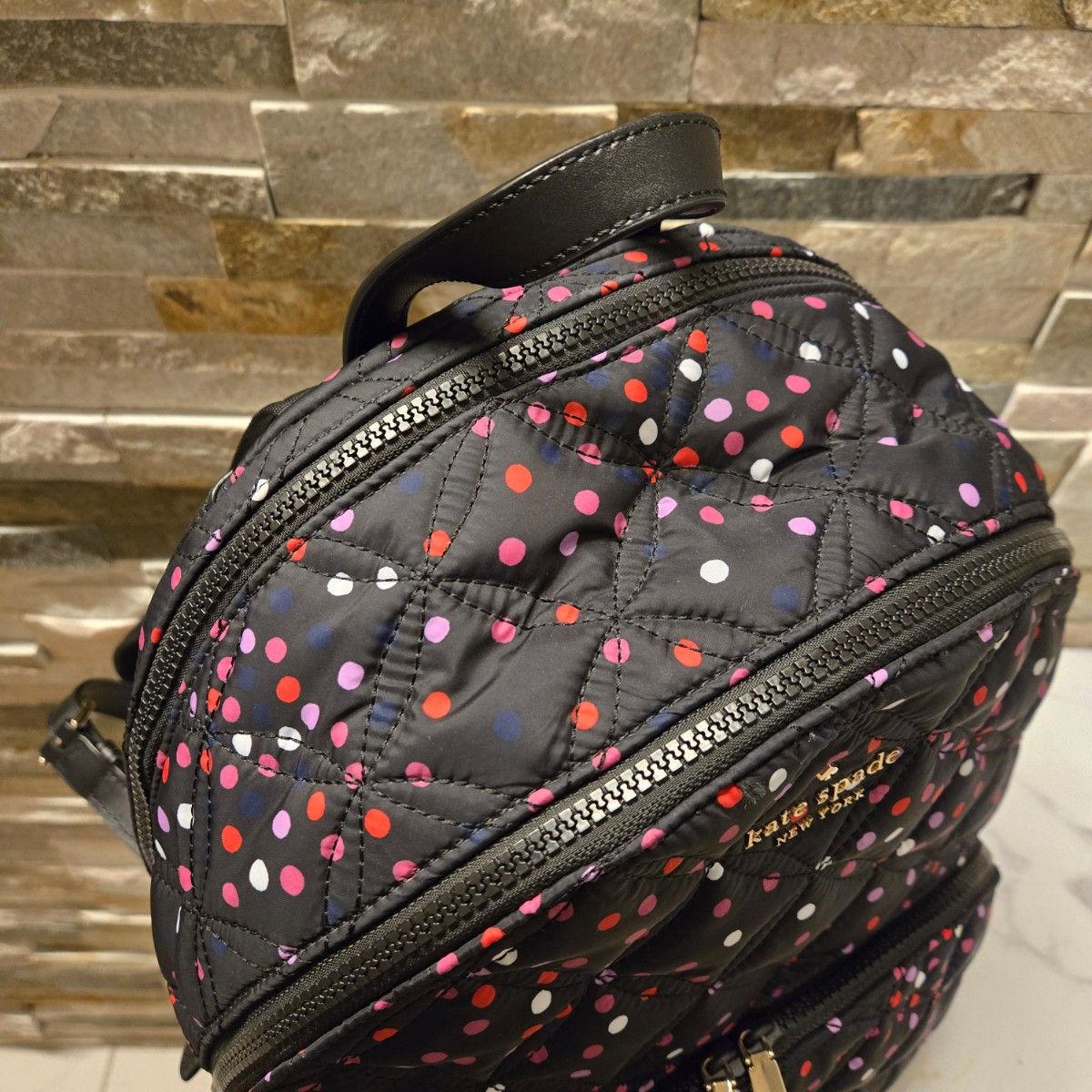 kate spade ケイトスペード ドット 柄 水玉 リュック kate spade ケイトスペード ドット 柄 水玉 リュック