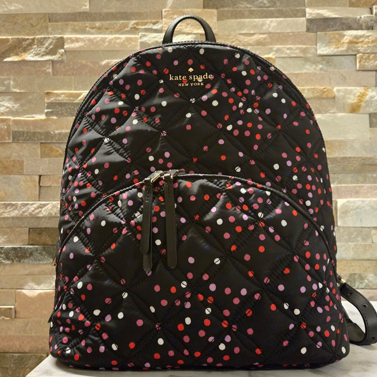 kate spade ケイトスペード ドット 柄 水玉 リュック kate spade ケイトスペード ドット 柄 水玉 リュック
