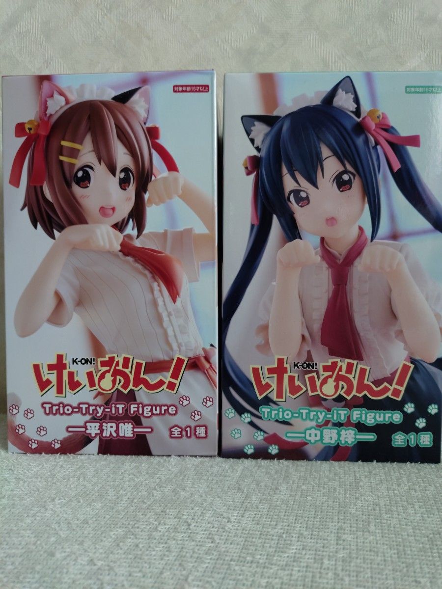 けいおん Trio-Try-iT Figure 平沢唯 中野梓 プライズ けいおん Trio-Try-iT Figure 平沢唯 中野梓 プライズ
