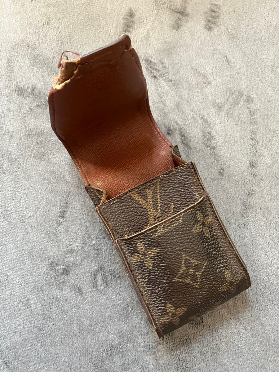 ヴィトン タバコケース 痛み有り モノグラム LOUISVUITTON ヴィトン タバコケース 痛み有り モノグラム LOUISVUITTON