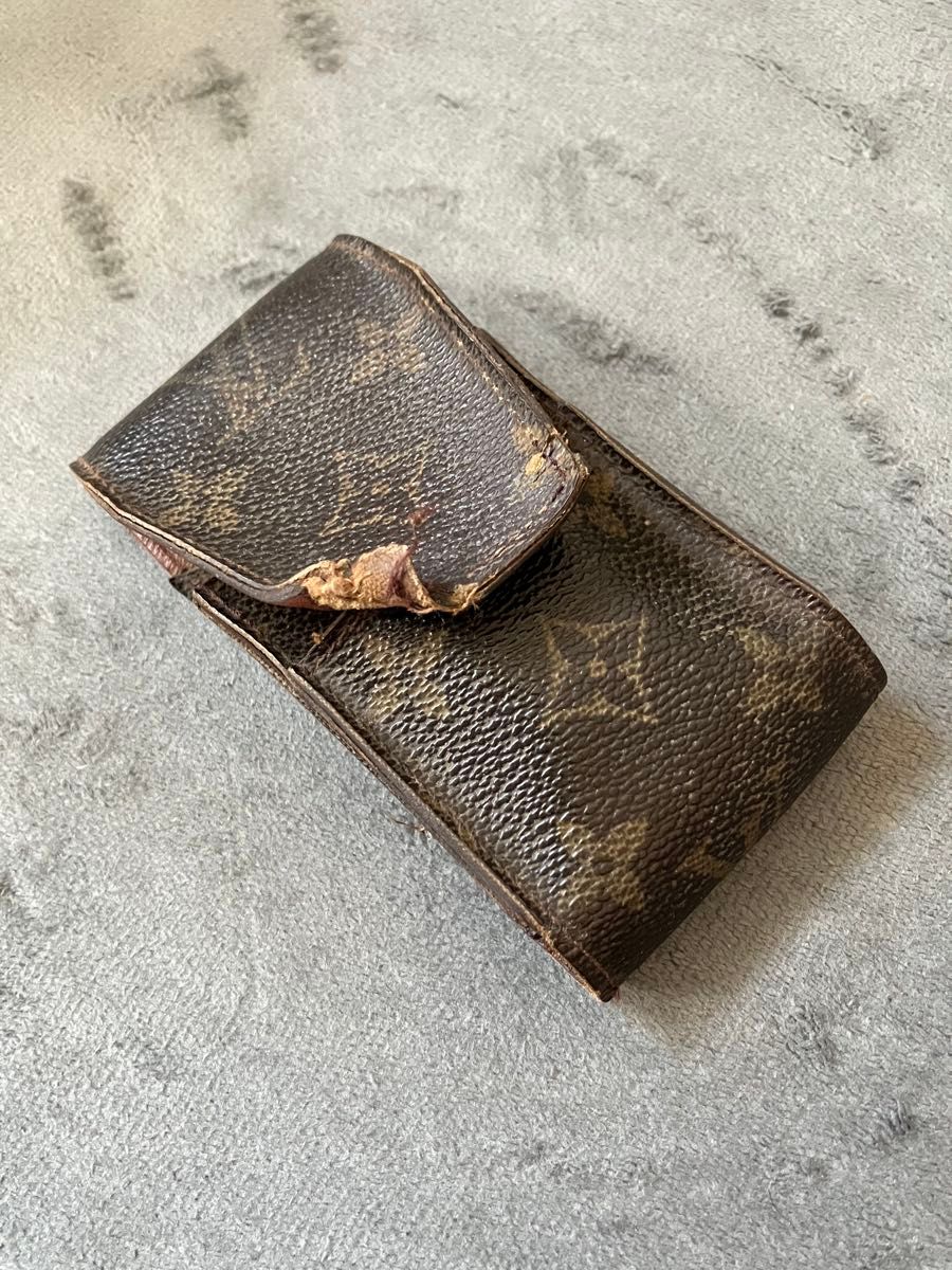 ヴィトン タバコケース 痛み有り モノグラム LOUISVUITTON ヴィトン タバコケース 痛み有り モノグラム LOUISVUITTON