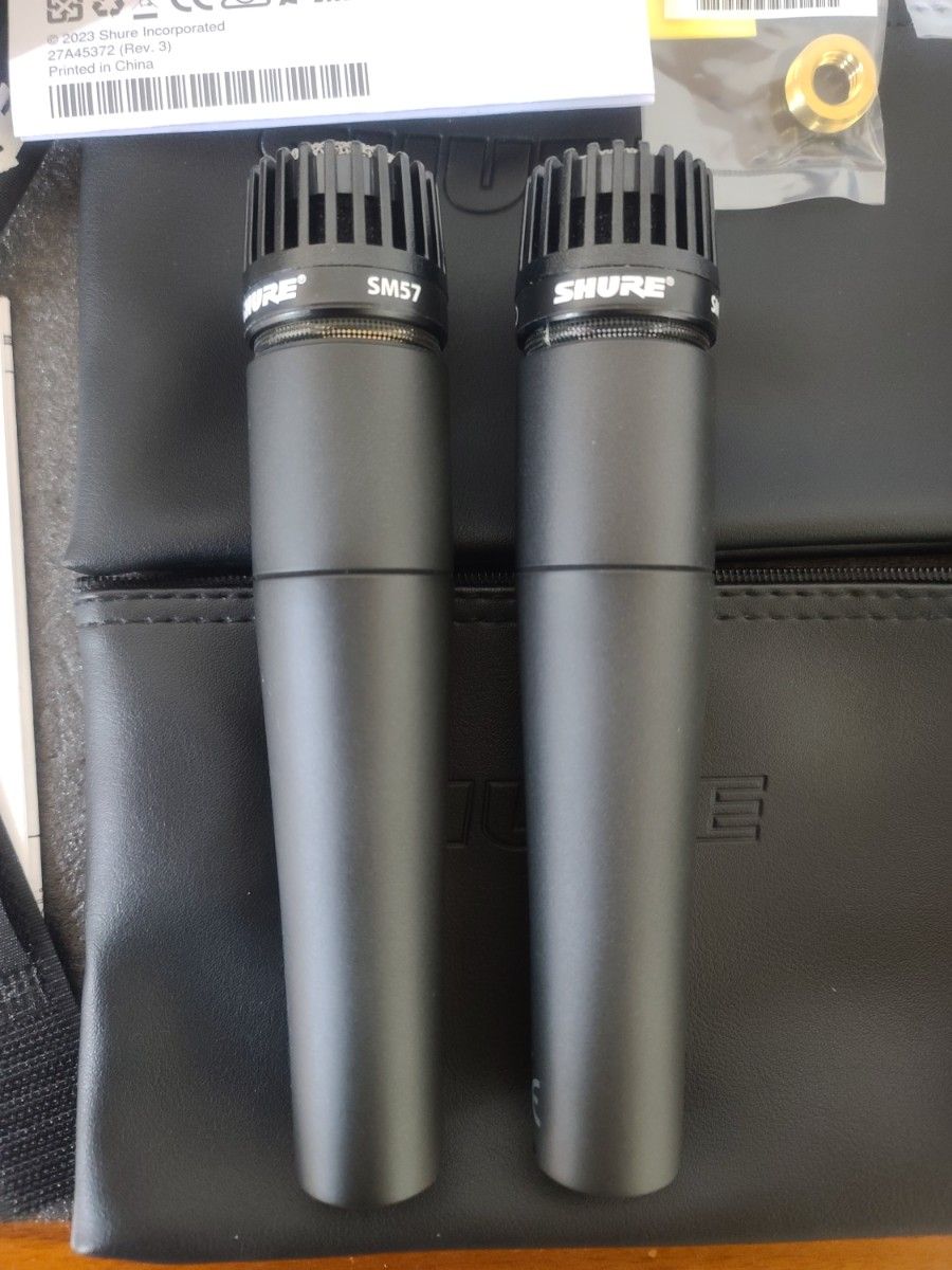 SHURE SM57 ダイナミックマイク2本セット|Yahoo!フリマ(旧 SHURE SM57 ダイナミックマイク2本セット|Yahoo!フリマ(旧