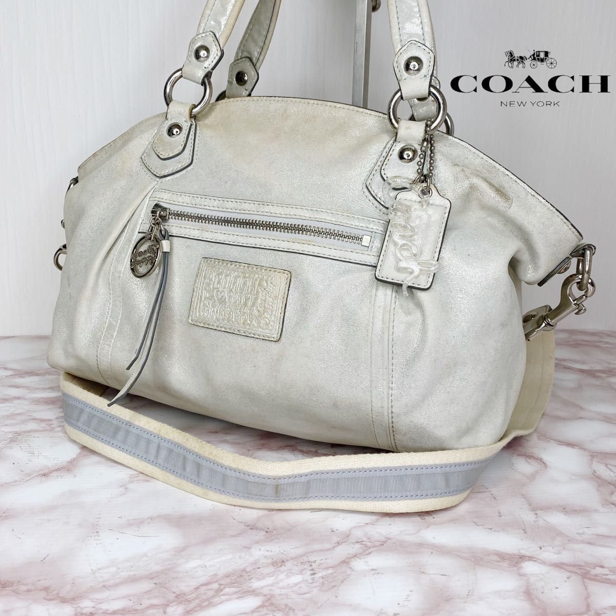 356 COACH コーチ ショルダーバッグ ハンドバッグ 2Way|Yahoo 356 COACH コーチ ショルダーバッグ ハンドバッグ 2Way|Yahoo