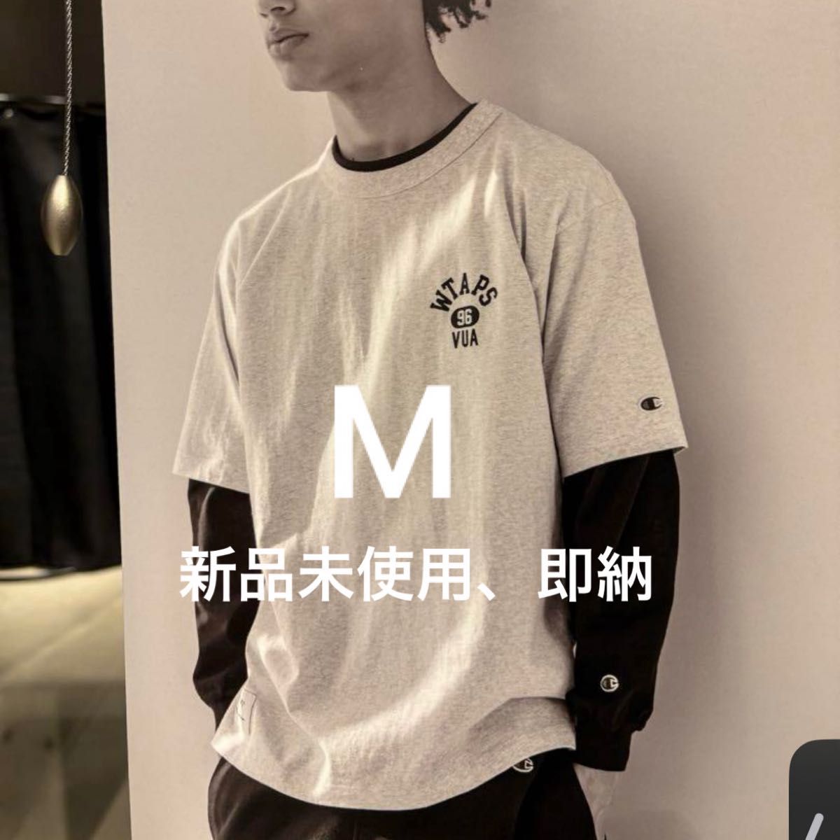 WTAPS Champion Academy SS Cotton Gray|Yahoo!フリマ(旧 WTAPS Champion Academy SS Cotton Gray|Yahoo!フリマ(旧