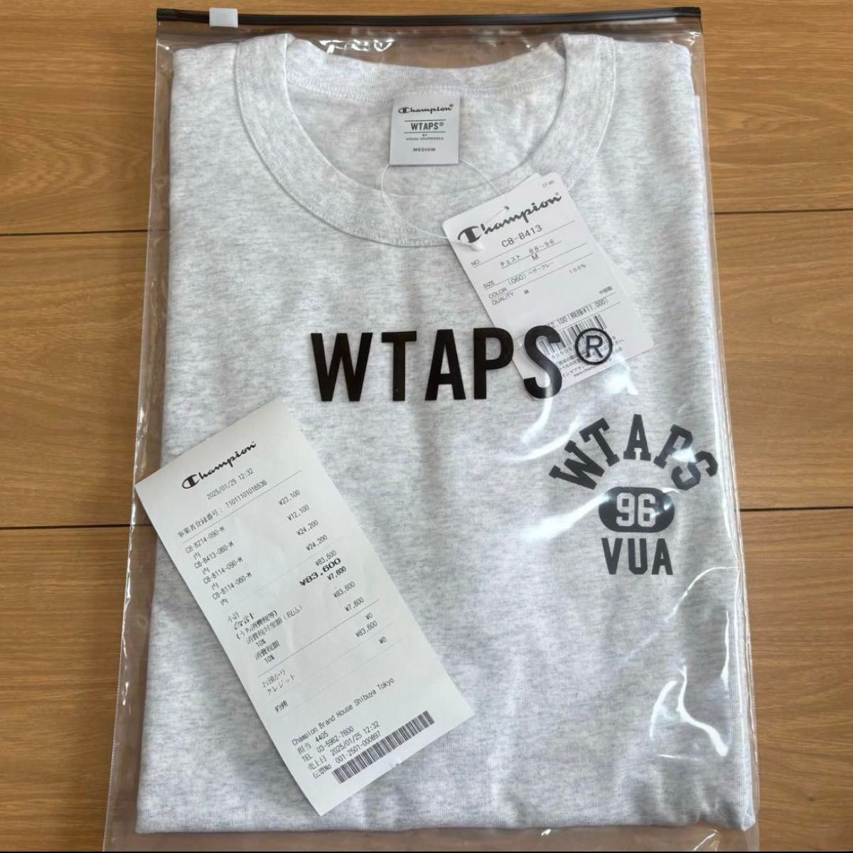 WTAPS Champion Academy SS Cotton Gray|Yahoo!フリマ(旧 WTAPS Champion Academy SS Cotton Gray|Yahoo!フリマ(旧