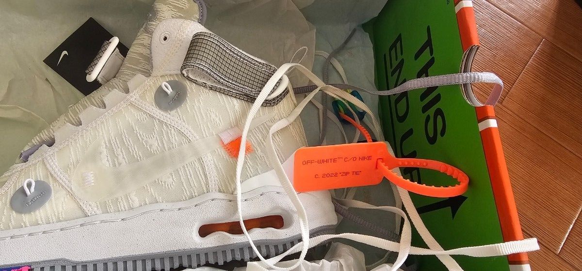 NIKE ナイキ off-white AIR FORCE 1 オフホワイト エアフォース1 NIKE ナイキ off-white AIR FORCE 1 オフホワイト エアフォース1