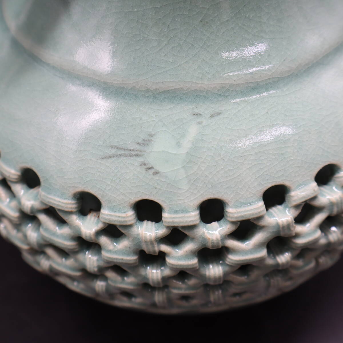 ◇陶磁器用 箱 |高麗青磁 花入 桐箱 栞付き|海青堂窯 |桐箱 ◇陶磁器用 箱 |高麗青磁 花入 桐箱 栞付き|海青堂窯 |桐箱
