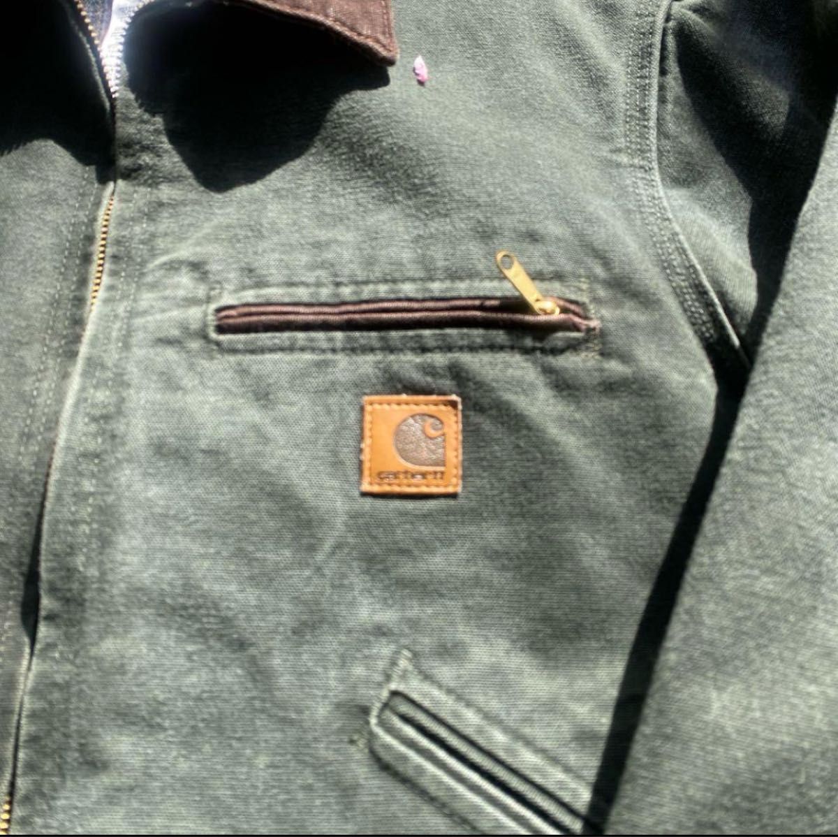 USA 製 carhartt カーハート デトロイトジャケット J97 MOS USA 製 carhartt カーハート デトロイトジャケット J97 MOS