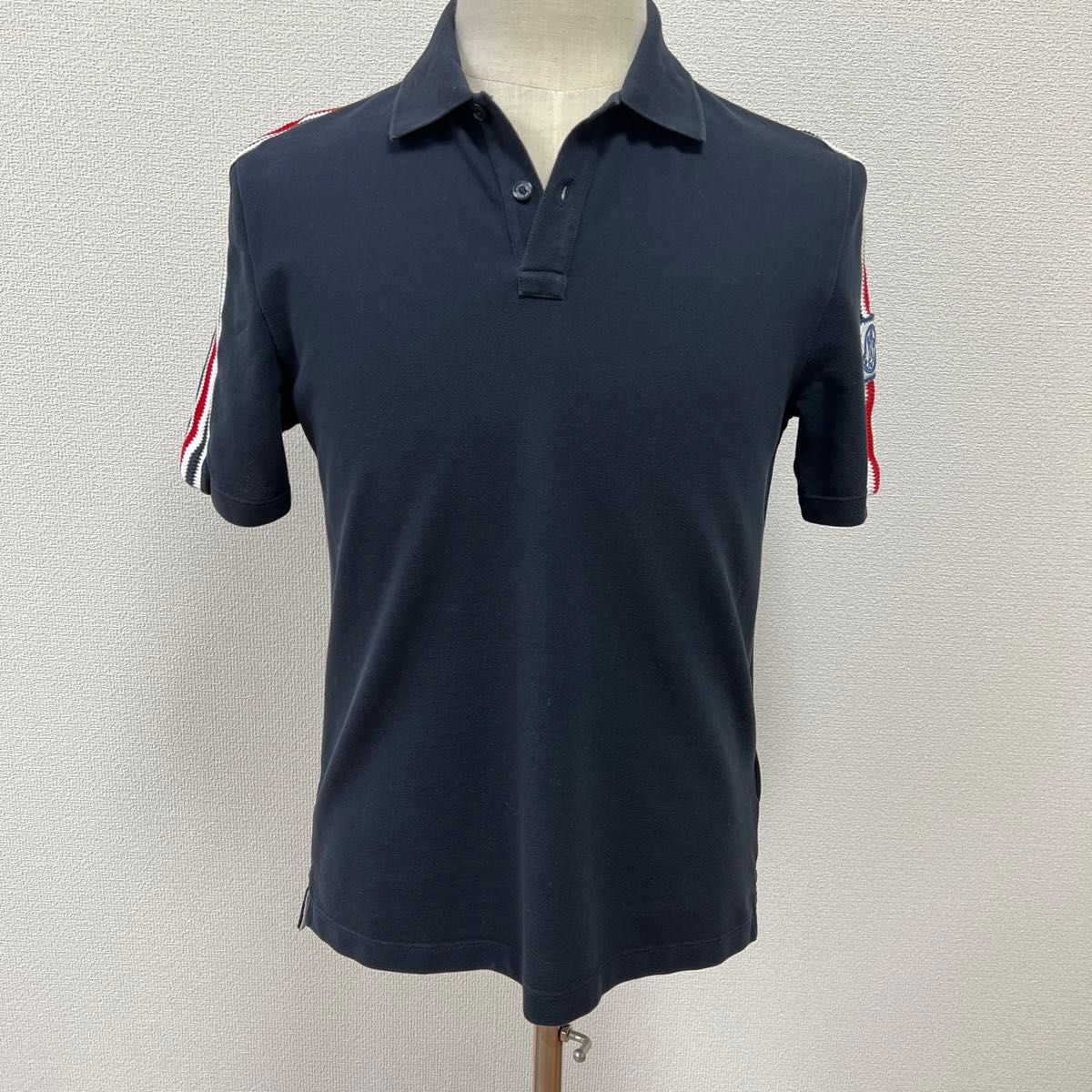MONCLER モンクレールガムブルー ポロシャツ MAGLIA PORO サイズ MONCLER モンクレールガムブルー ポロシャツ MAGLIA PORO サイズ