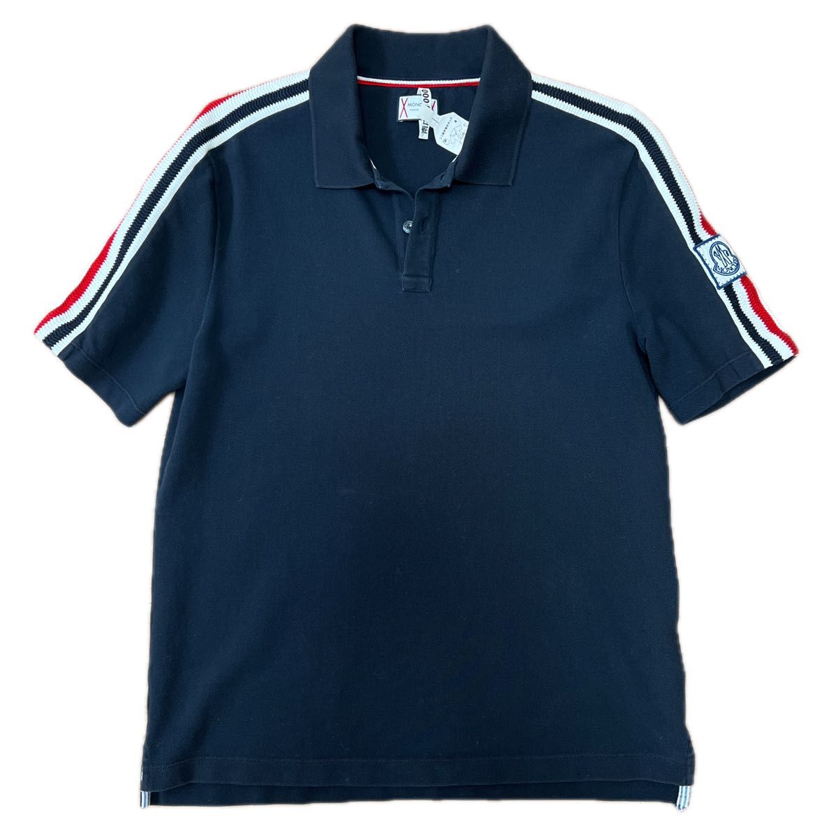 MONCLER モンクレールガムブルー ポロシャツ MAGLIA PORO サイズ MONCLER モンクレールガムブルー ポロシャツ MAGLIA PORO サイズ