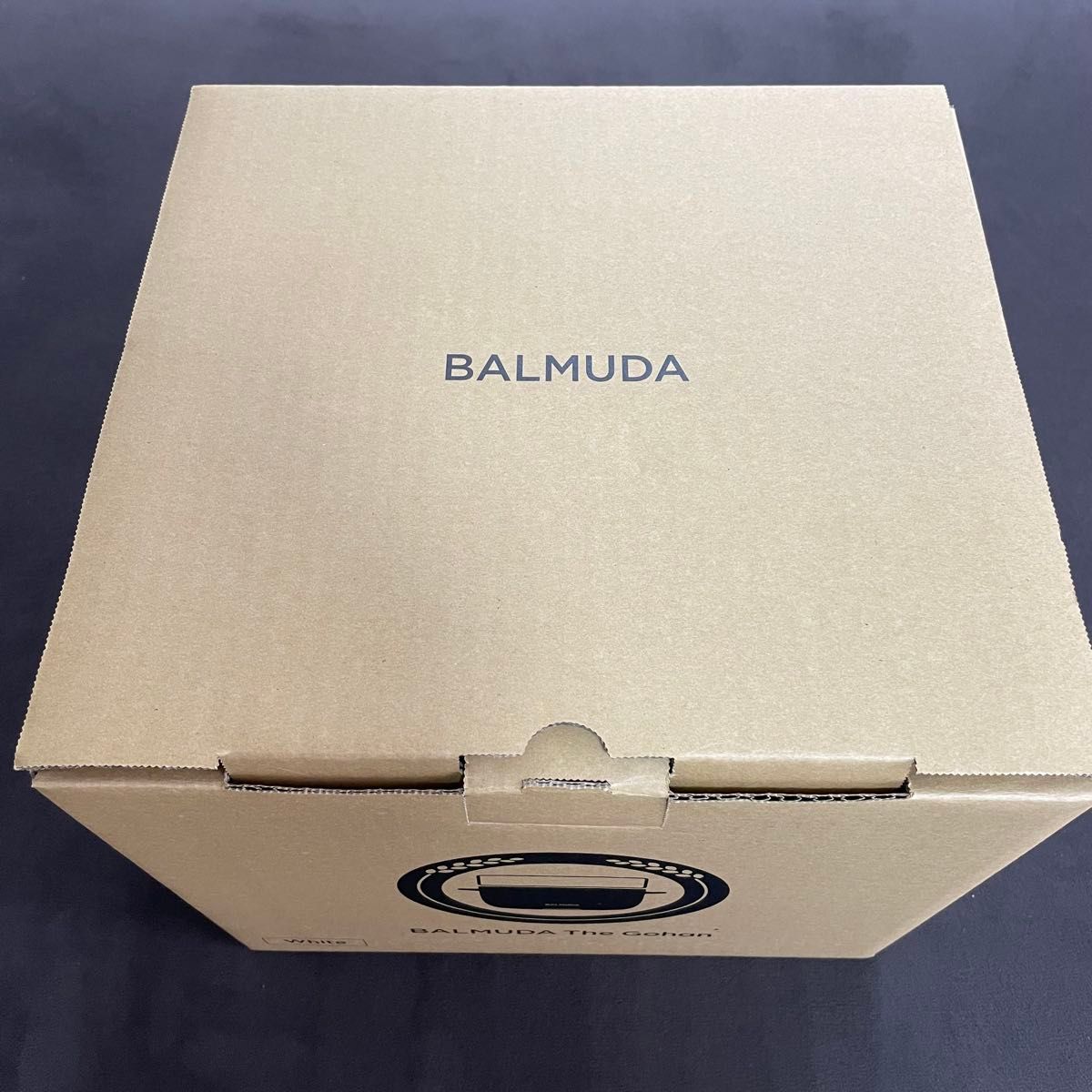 新品未使用】BALMUDA The Gohan ホワイト K03K-WH 炊飯器 新品未使用】BALMUDA The Gohan ホワイト K03K-WH 炊飯器