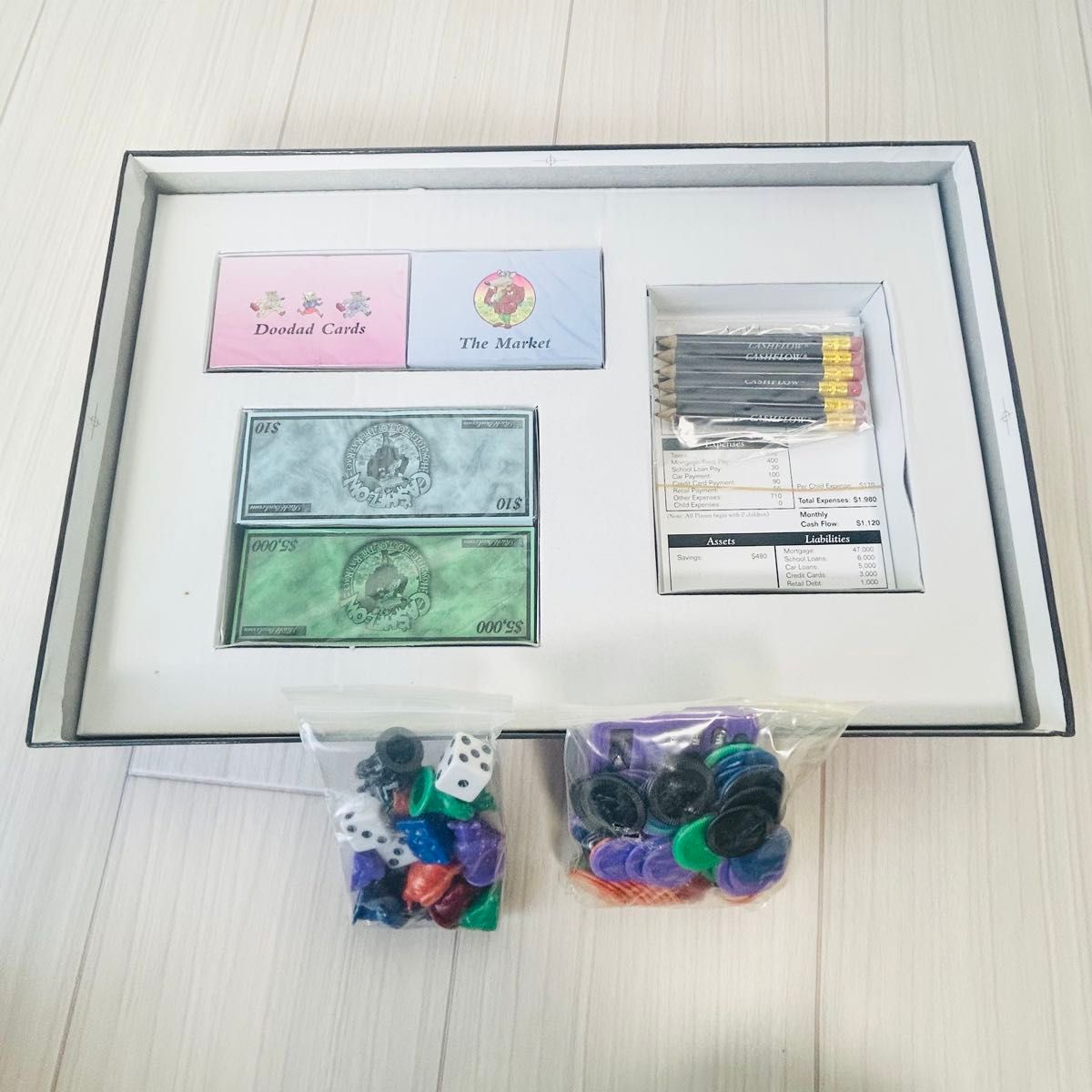 未使用 キャッシュフローゲーム 101 英語版 CASHFLOW ボード 未使用 キャッシュフローゲーム 101 英語版 CASHFLOW ボード