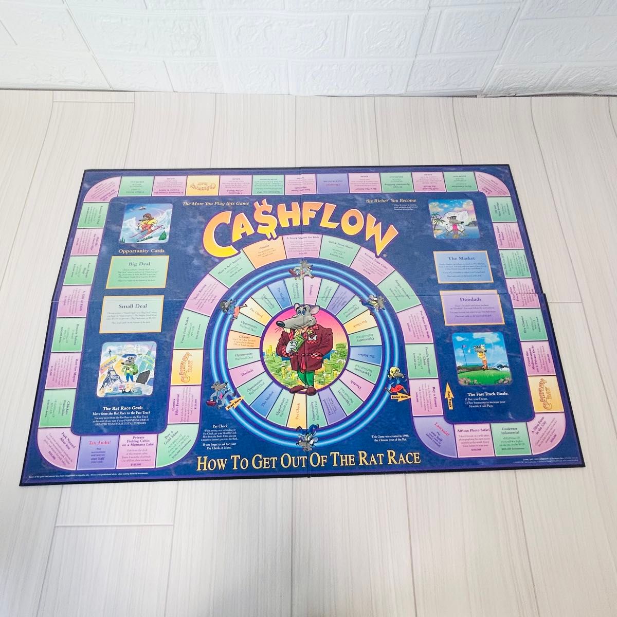 未使用 キャッシュフローゲーム 101 英語版 CASHFLOW ボード 未使用 キャッシュフローゲーム 101 英語版 CASHFLOW ボード