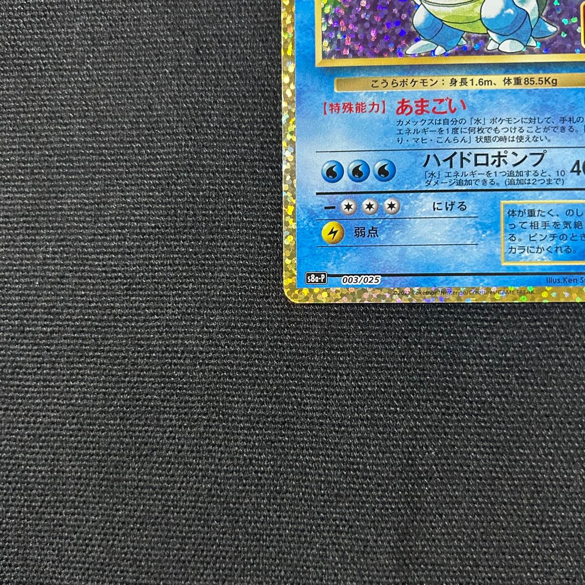 ポケモン カメックス プロモカードパック 25th ANNIVERSARY ポケモン カメックス プロモカードパック 25th ANNIVERSARY