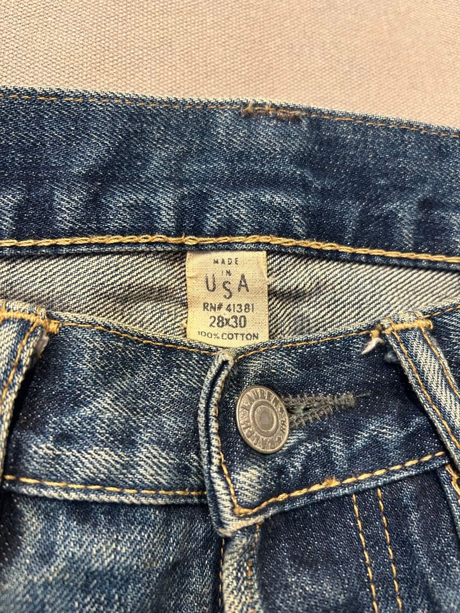 RRL ダブルアールエル デニムパンツ MADE IN USA RN#41381 28×30 RRL ダブルアールエル デニムパンツ MADE IN USA RN#41381 28×30