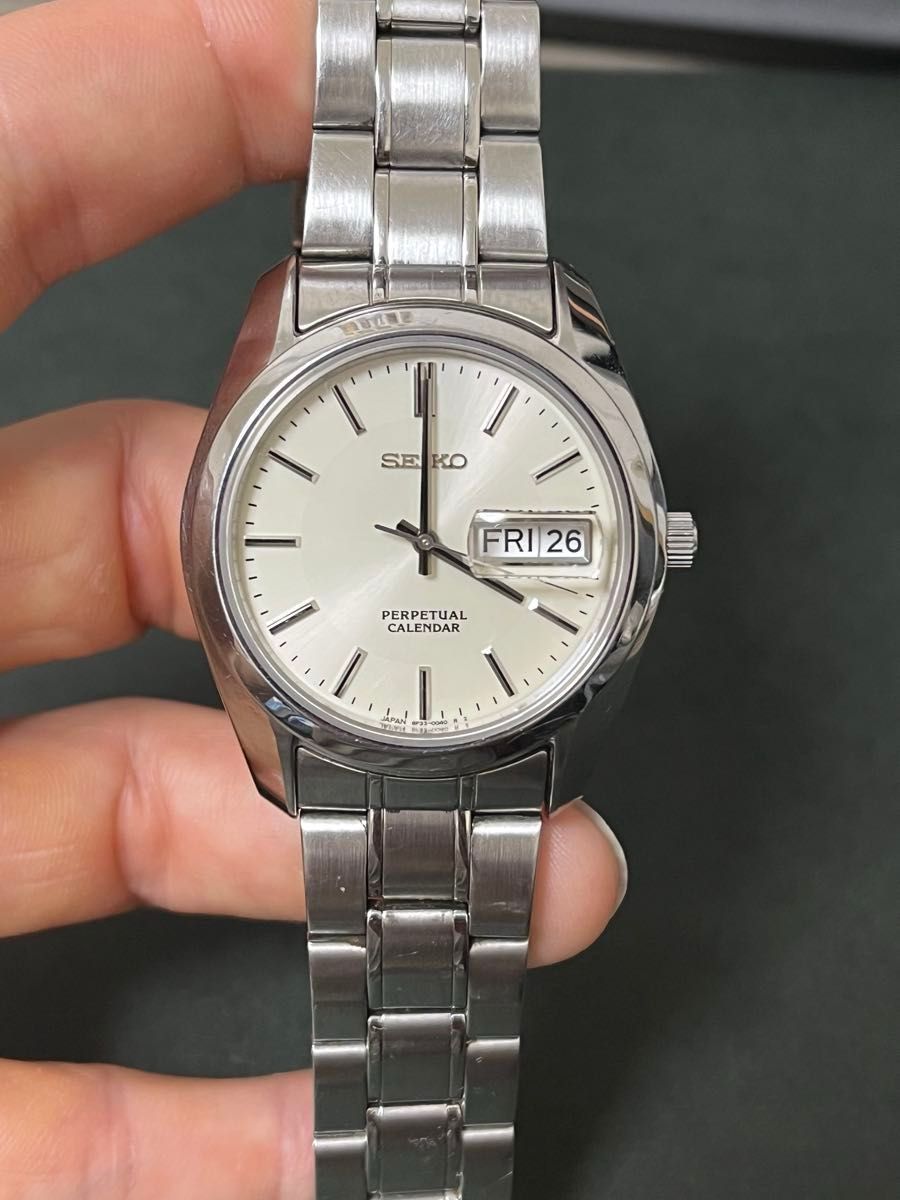 電池交換済】セイコー SEIKO 8f33 腕時計 パーペチュアル 電池交換済】セイコー SEIKO 8f33 腕時計 パーペチュアル