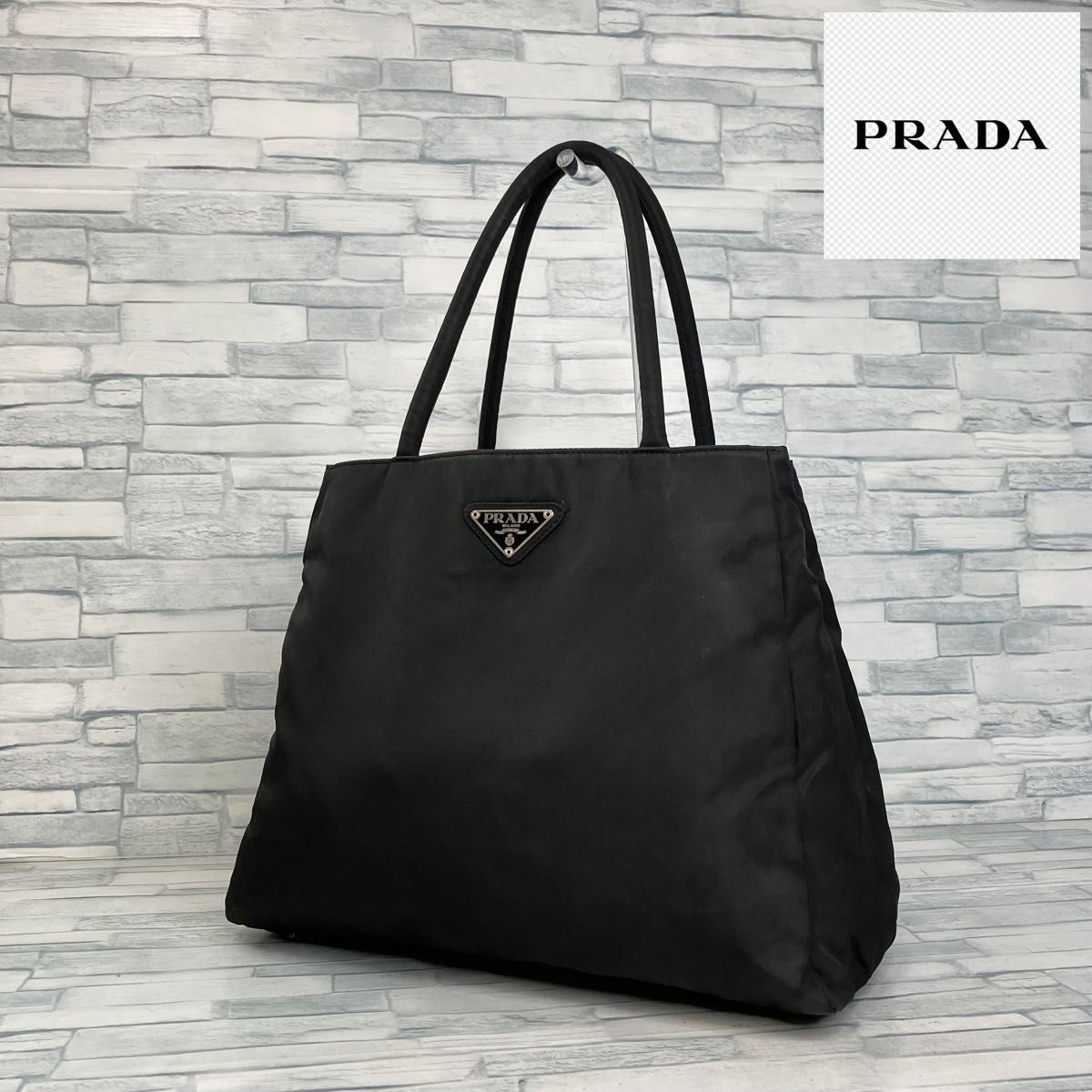 極美品 130 PRADA プラダ ハンドバッグ トートバッグ ナイロン 極美品 130 PRADA プラダ ハンドバッグ トートバッグ ナイロン