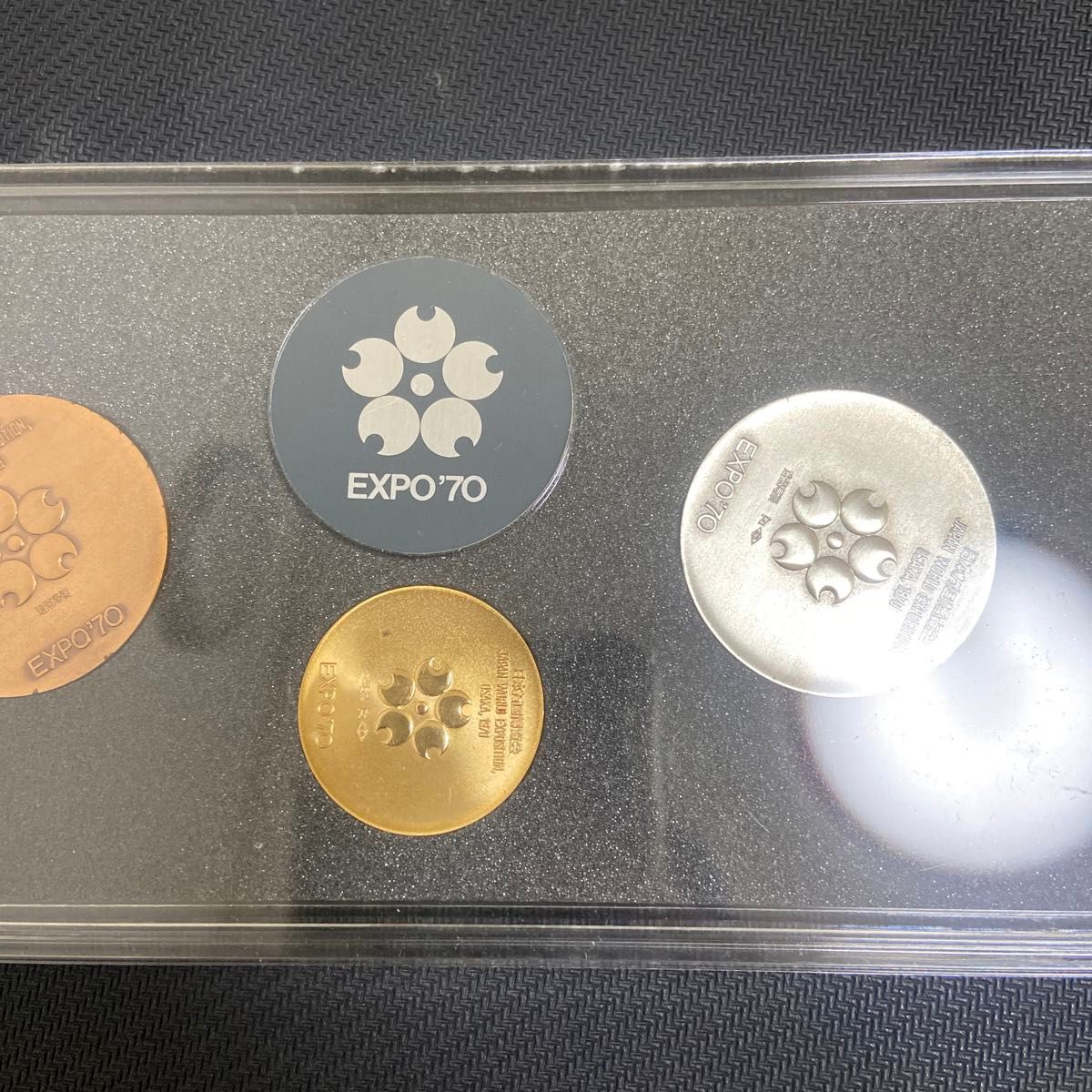 日本万国博覧会記念メダル EXPO 70 金 銀 銅 18金 金銀銅セット 日本万国博覧会記念メダル EXPO 70 金 銀 銅 18金 金銀銅セット