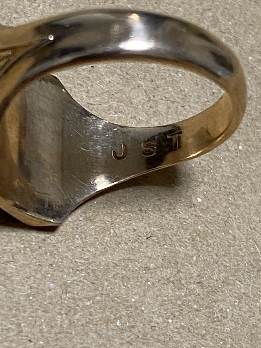  used * college ring 1950 year AKRON HS(TERRYBERRY( Terry Berry company manufactured 10K 20 number high school ring rockabilly )