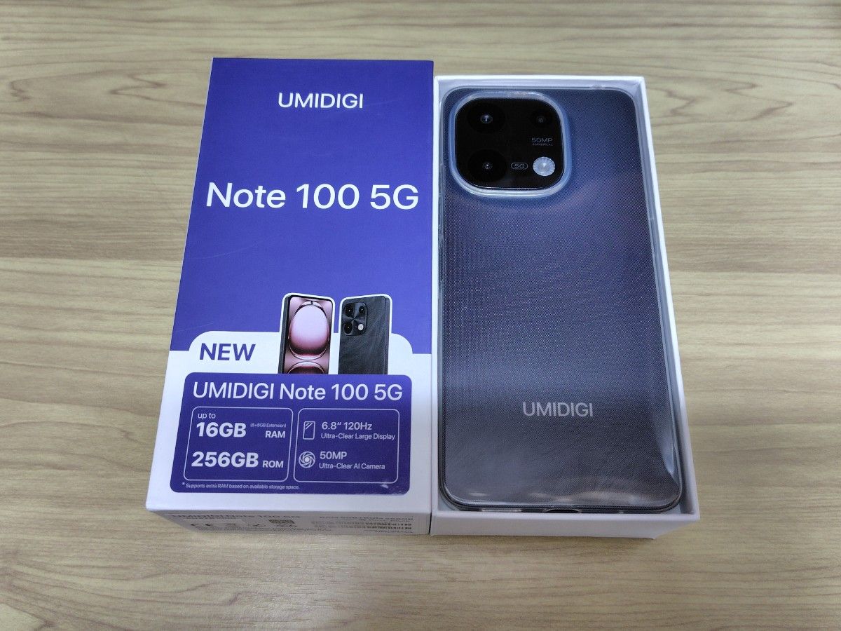 UMIDIGI Note 100 5G 8GB/256GB ブラック SIMフリー|Yahoo UMIDIGI Note 100 5G 8GB/256GB ブラック SIMフリー|Yahoo