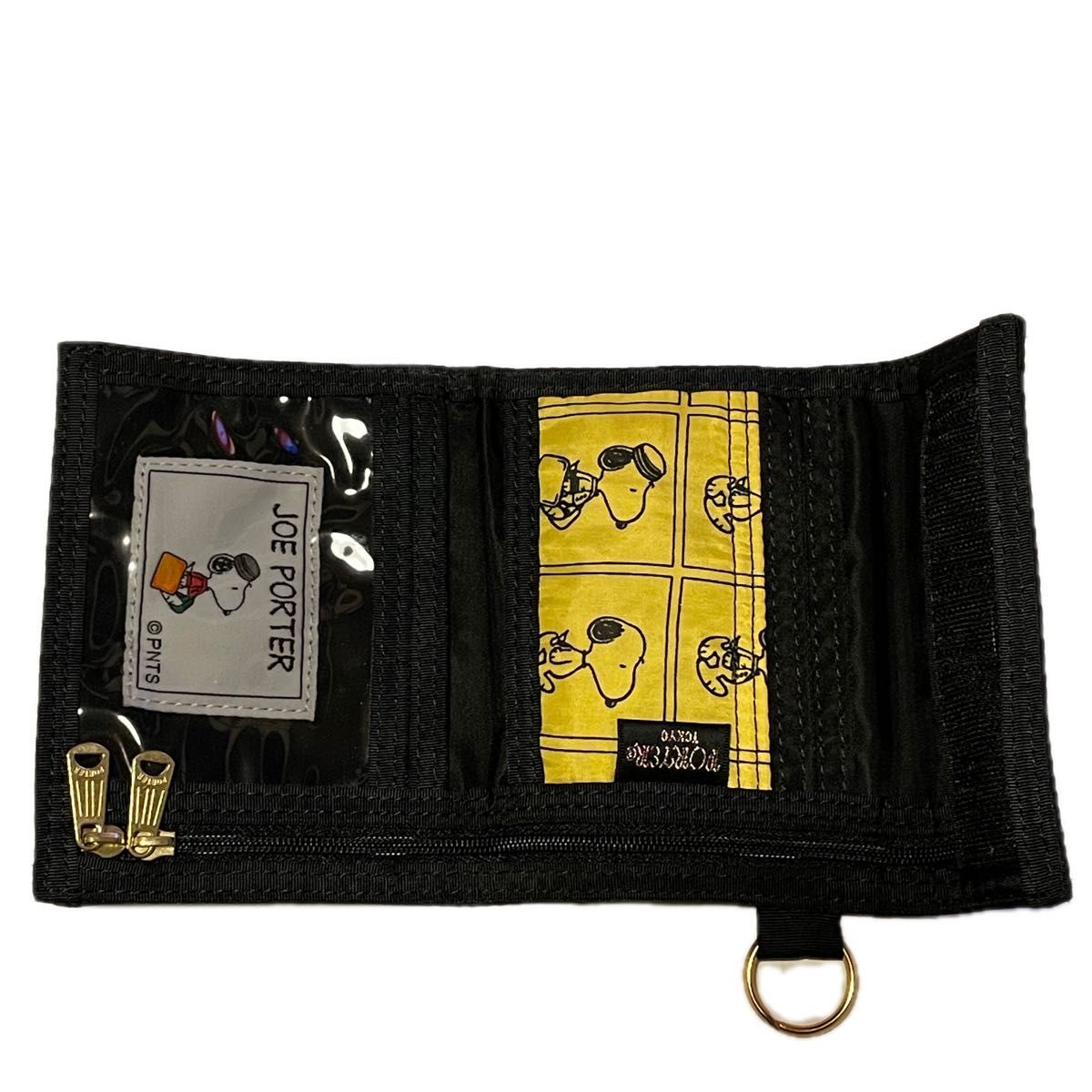 PORTER × PEANUTS コラボ財布 PORTER 吉田カバン 二つ折り財布 PORTER × PEANUTS コラボ財布 PORTER 吉田カバン 二つ折り財布
