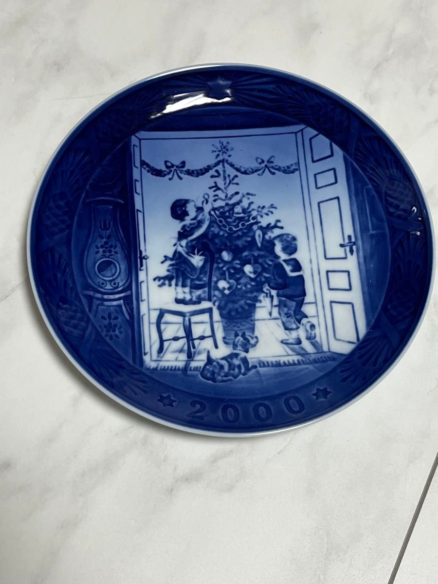 ロイヤルコペンハーゲン Royal Copenhagen 2000年 イヤープレート
