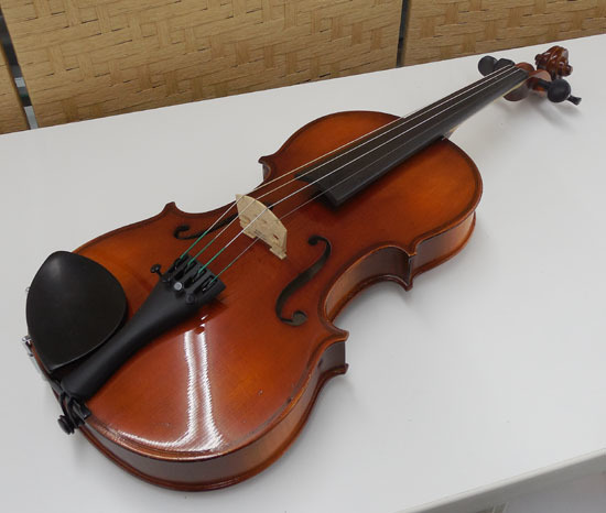 ARS MUSIC アースミュージック モデル 028 サイズ 3/4 バイオリン 2014 チェコ製 弓 J.MEINHOLD ハードケース付き 札幌市_画像2