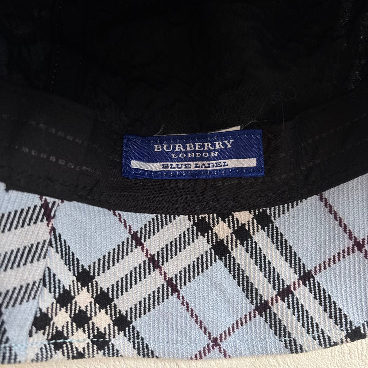 BURBERRY BLUE LABEL バーバリーブルーレーベル バケットハット BURBERRY BLUE LABEL バーバリーブルーレーベル バケットハット