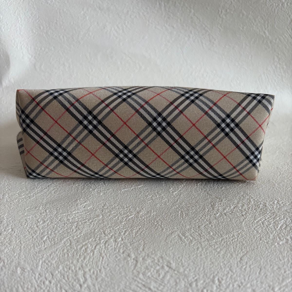 BURBERRY バーバリー ポーチ 小物入れ ノバチェック×ホワイト BURBERRY バーバリー ポーチ 小物入れ ノバチェック×ホワイト