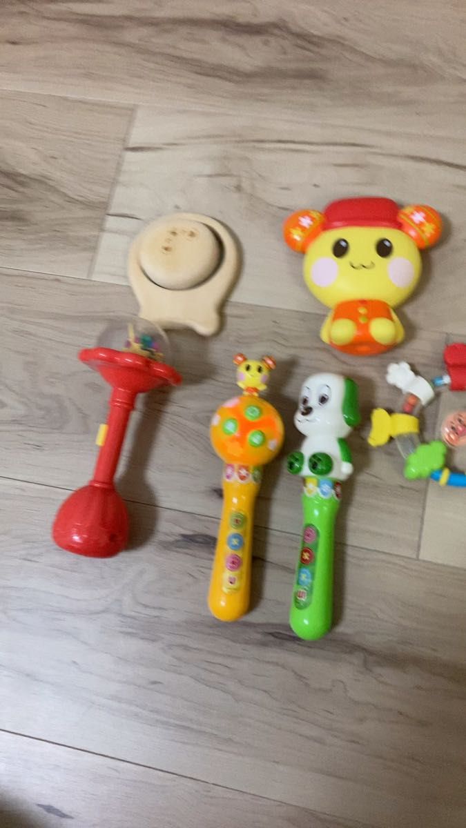 【0才〜1才半ごろまで】ベビー用おもちゃ まとめ売り ワンワンうーたんアンパンマン