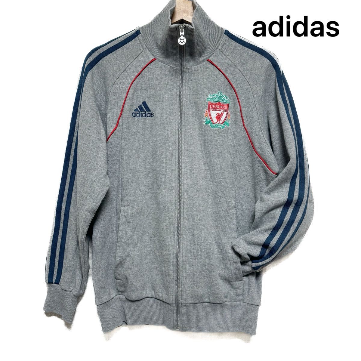 adidas LIVERPOOL トラックジャケット ジップパーカー メンズ adidas LIVERPOOL トラックジャケット ジップパーカー メンズ