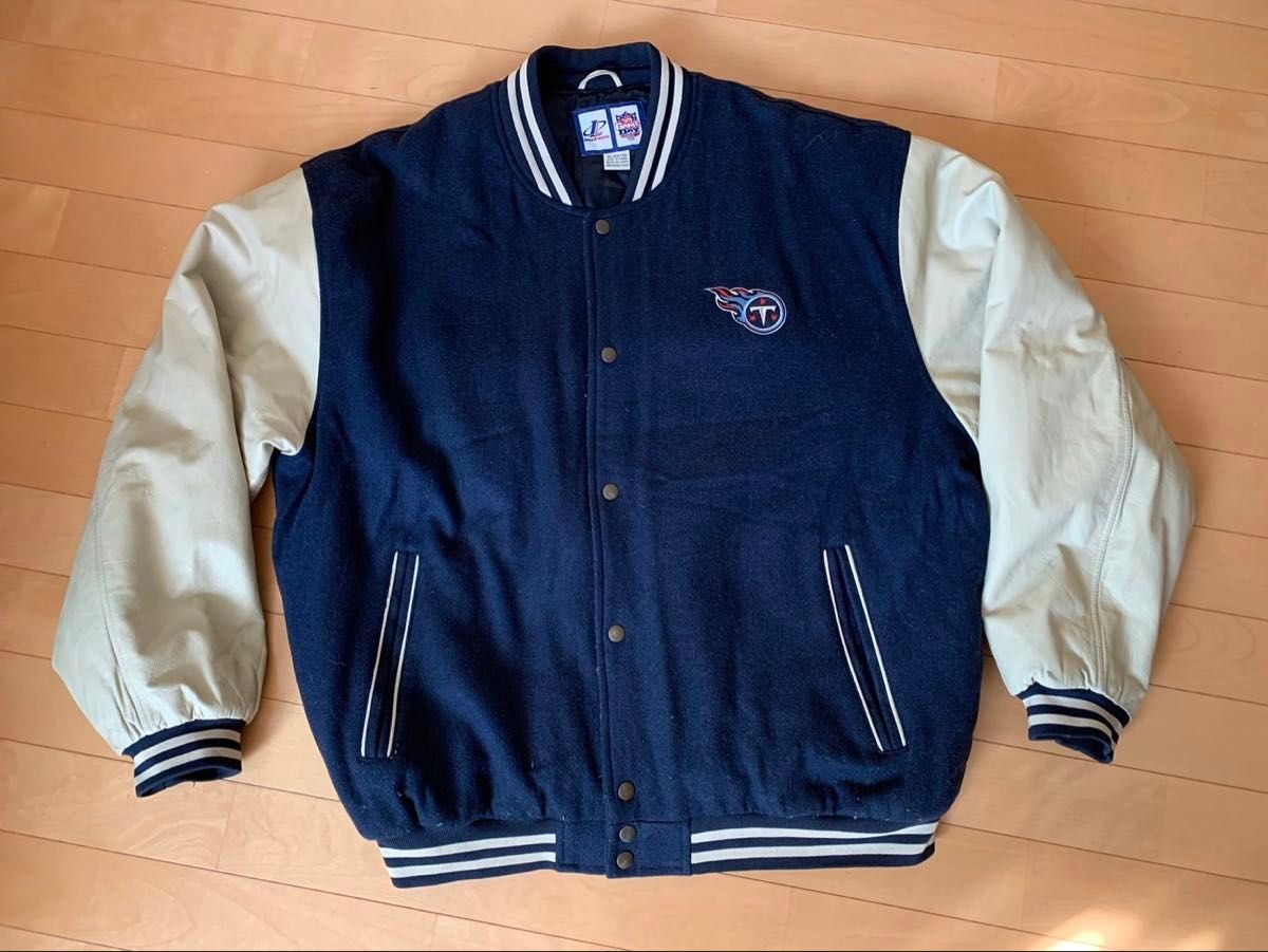 イギリス購入 ヴィンテージスタジャン NFL TITANS XL 早い者勝ち イギリス購入 ヴィンテージスタジャン NFL TITANS XL 早い者勝ち