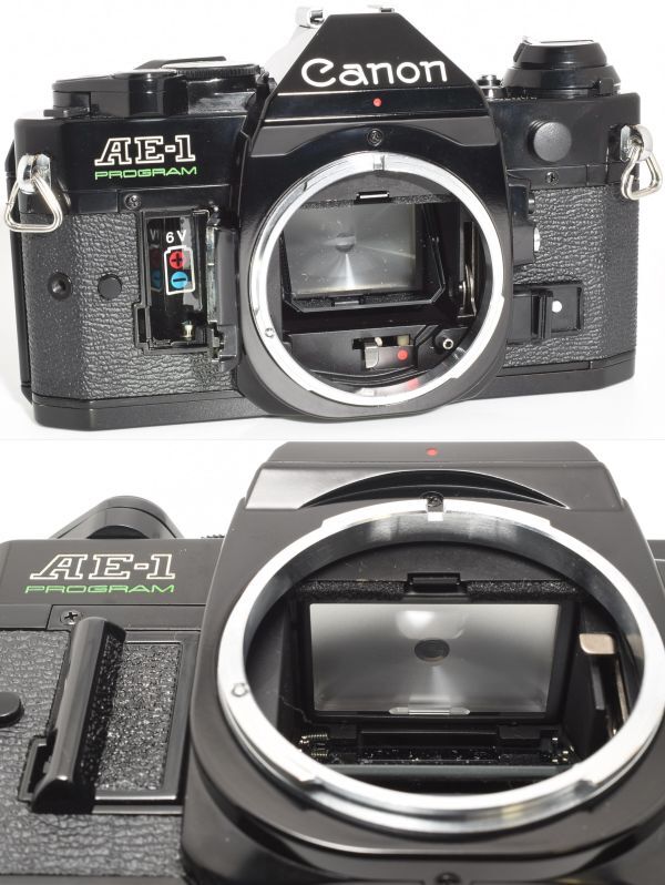 整備/性能測定済】Canon AE-1 PROGRAM ブラック+NEW FD50mmF1 整備/性能測定済】Canon AE-1 PROGRAM ブラック+NEW FD50mmF1