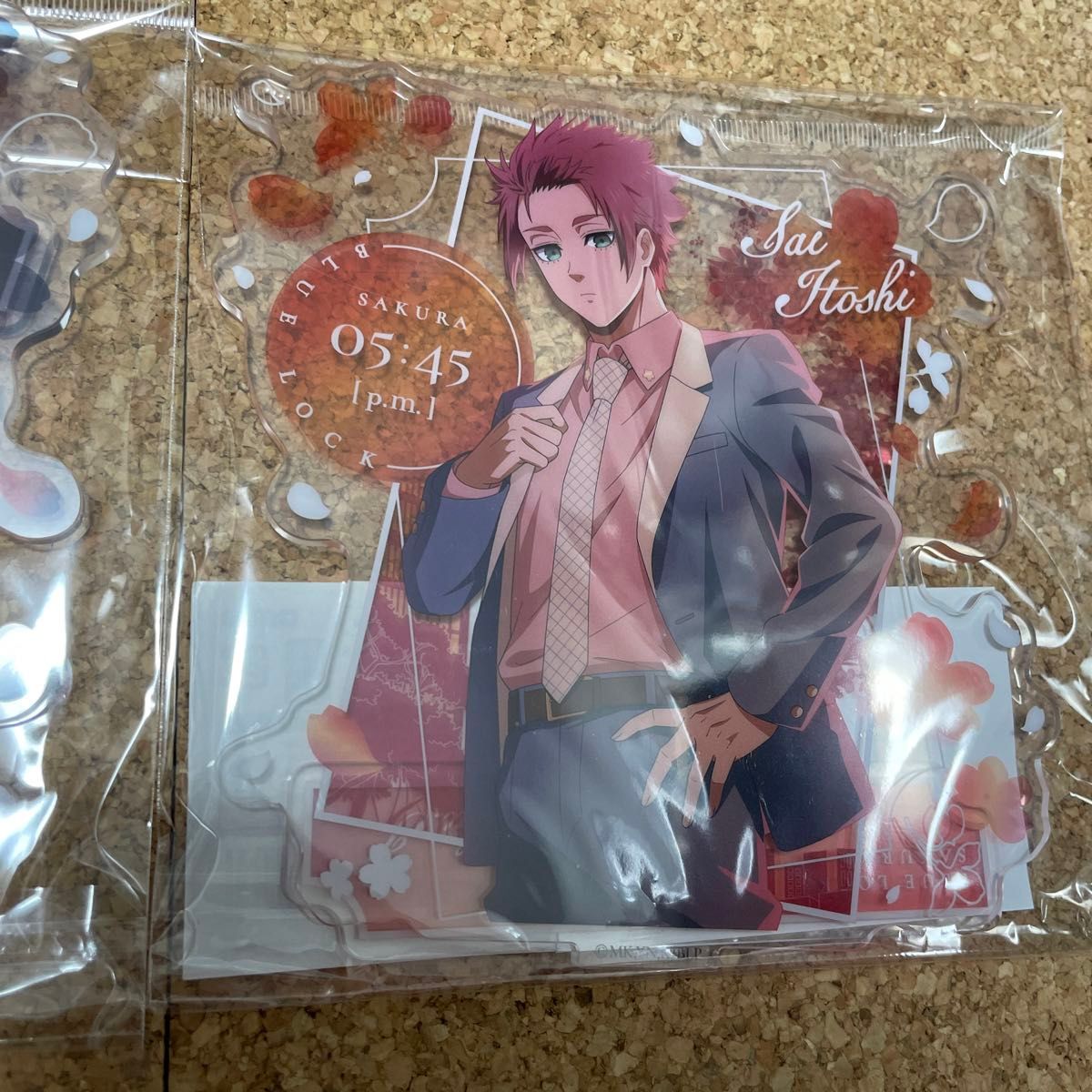 ブルーロック 糸師凛 糸師冴 SAKURA 春 桜 スーツ アクリル ブルーロック 糸師凛 糸師冴 SAKURA 春 桜 スーツ アクリル