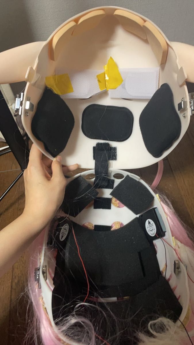 崩壊3rd エリシア 全頭面 着ぐるみ マスク コスプレ 鍵つき 崩壊3rd エリシア 全頭面 着ぐるみ マスク コスプレ 鍵つき