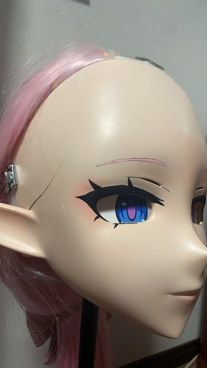 崩壊3rd エリシア 全頭面 着ぐるみ マスク コスプレ 鍵つき 崩壊3rd エリシア 全頭面 着ぐるみ マスク コスプレ 鍵つき