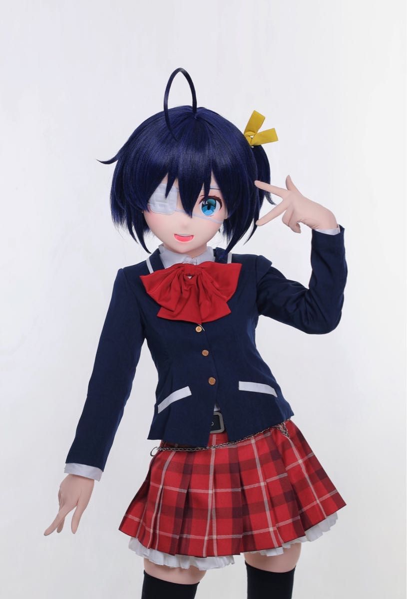 中二病でも恋がしたい 小鳥遊六花 全頭面 着ぐるみ マスク 中二病でも恋がしたい 小鳥遊六花 全頭面 着ぐるみ マスク