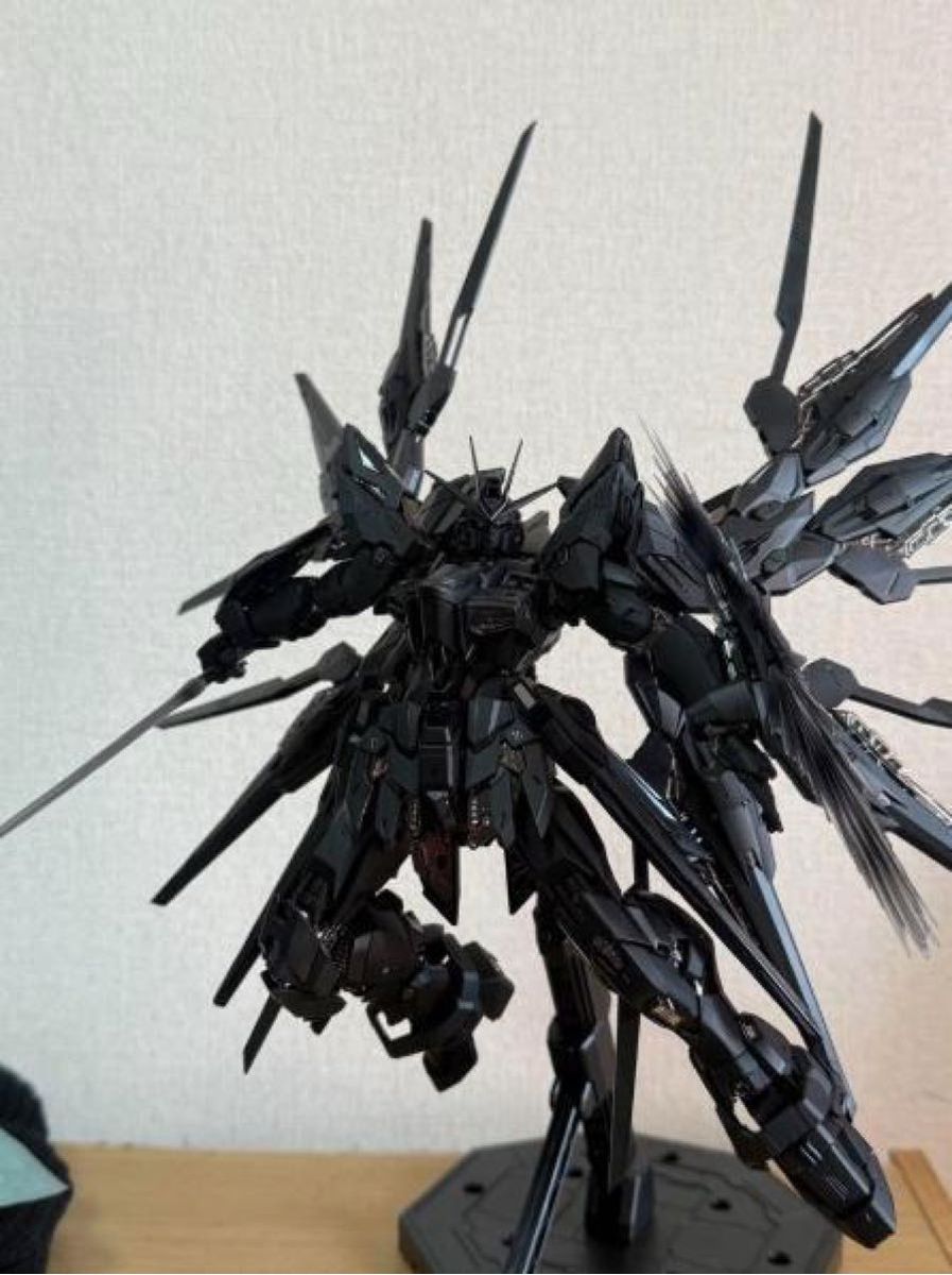 最低です MGEXサイズ1/100ストライクフリダムガンダムブラック色 最低です MGEXサイズ1/100ストライクフリダムガンダムブラック色
