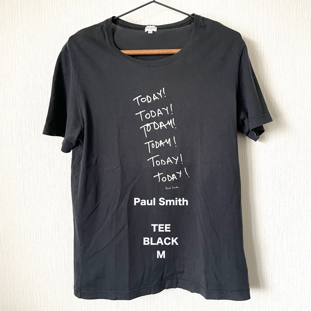 某メーカー Smith】ポールスミス Paul プリントTシャツ 夏服 半袖 Tシャツ(半袖/袖なし)